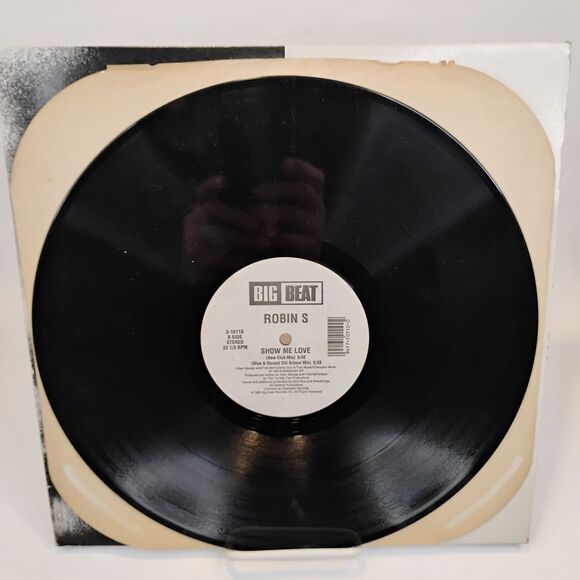VTG Robin S ‎– Show Me Love / 1993 Big Beat ‎#0-10110 Vinyl 12" Maxi Single - Picture 5 of 6